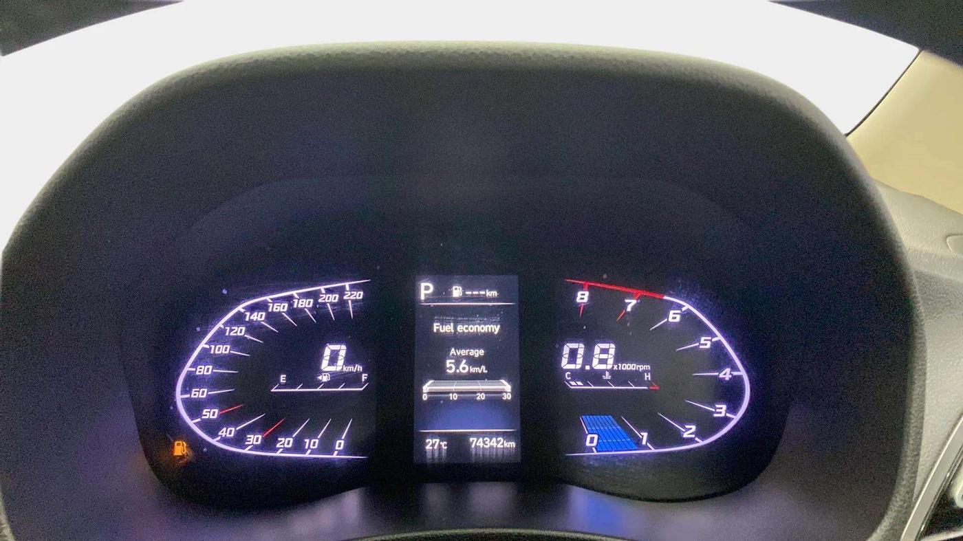 2020 Hyundai Verna SX 1.5 VTVT IVT, Petrol, Automatic, 74,438 km, Odometer Image