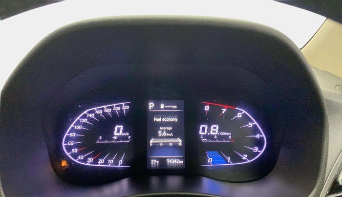 2020 Hyundai Verna SX 1.5 VTVT IVT, Petrol, Automatic, 74,438 km, Odometer Image