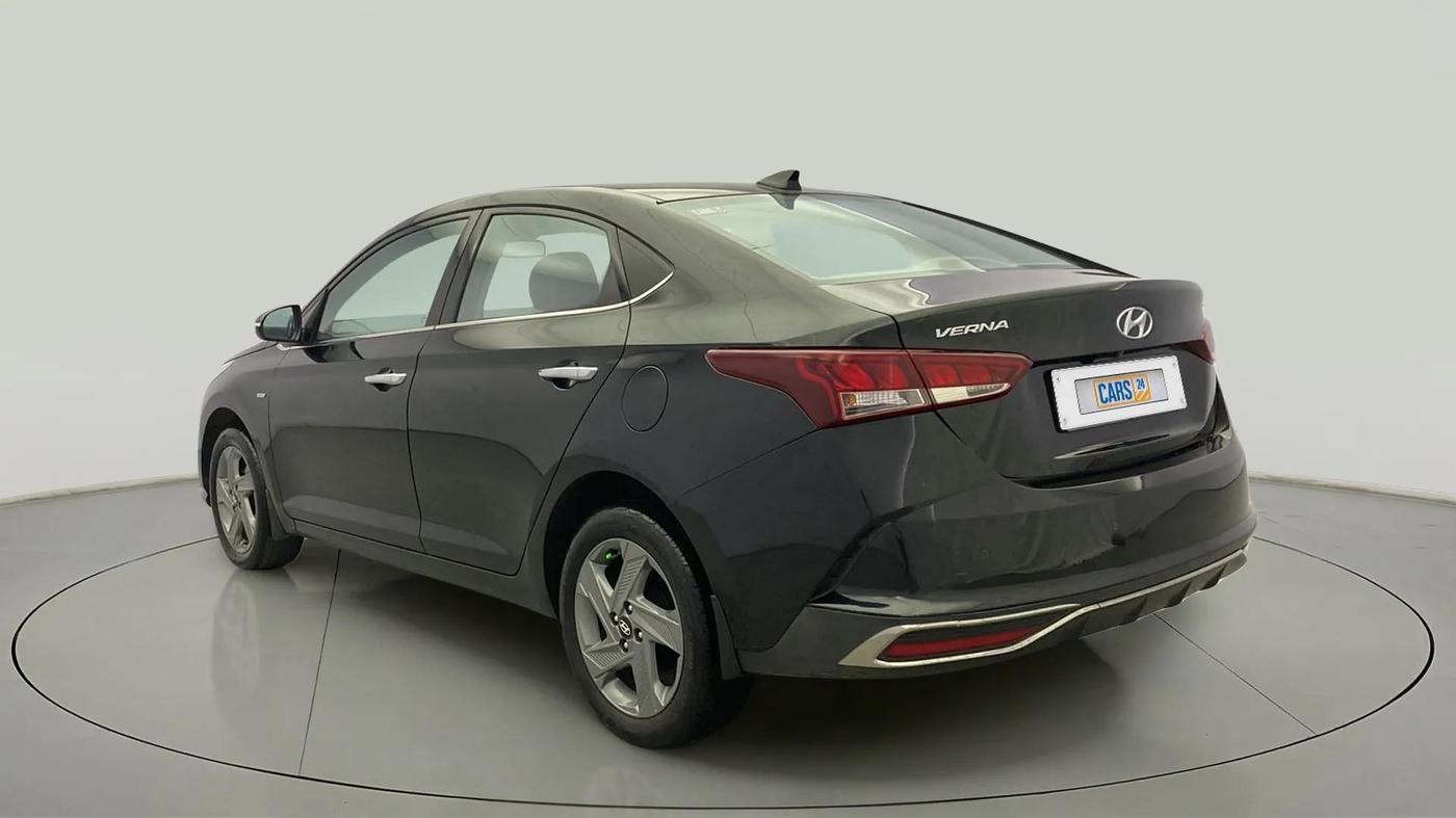 2020 Hyundai Verna SX 1.5 VTVT IVT, Petrol, Automatic, 74,438 km, Left Back Diagonal