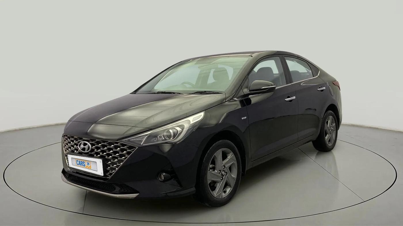 2020 Hyundai Verna SX 1.5 VTVT IVT, Petrol, Automatic, 74,438 km, Left Front Diagonal