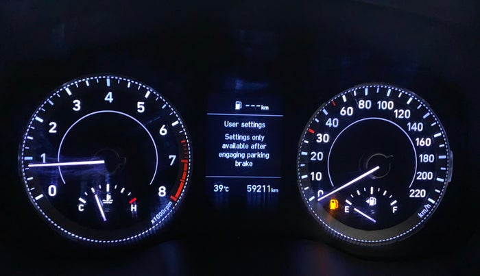 2021 Hyundai VENUE SX 1.0 (O) TURBO, Petrol, Manual, 59,365 km, Odometer Image