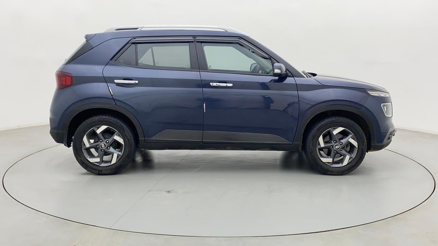 2021 Hyundai VENUE SX 1.0 (O) TURBO, Petrol, Manual, 59,365 km, Right Side View