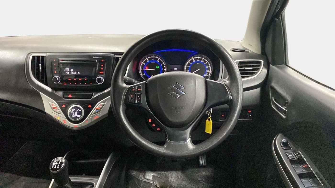 2018 Maruti Baleno DELTA PETROL 1.2, Petrol, Manual, 56,127 km, Steering Wheel Close Up