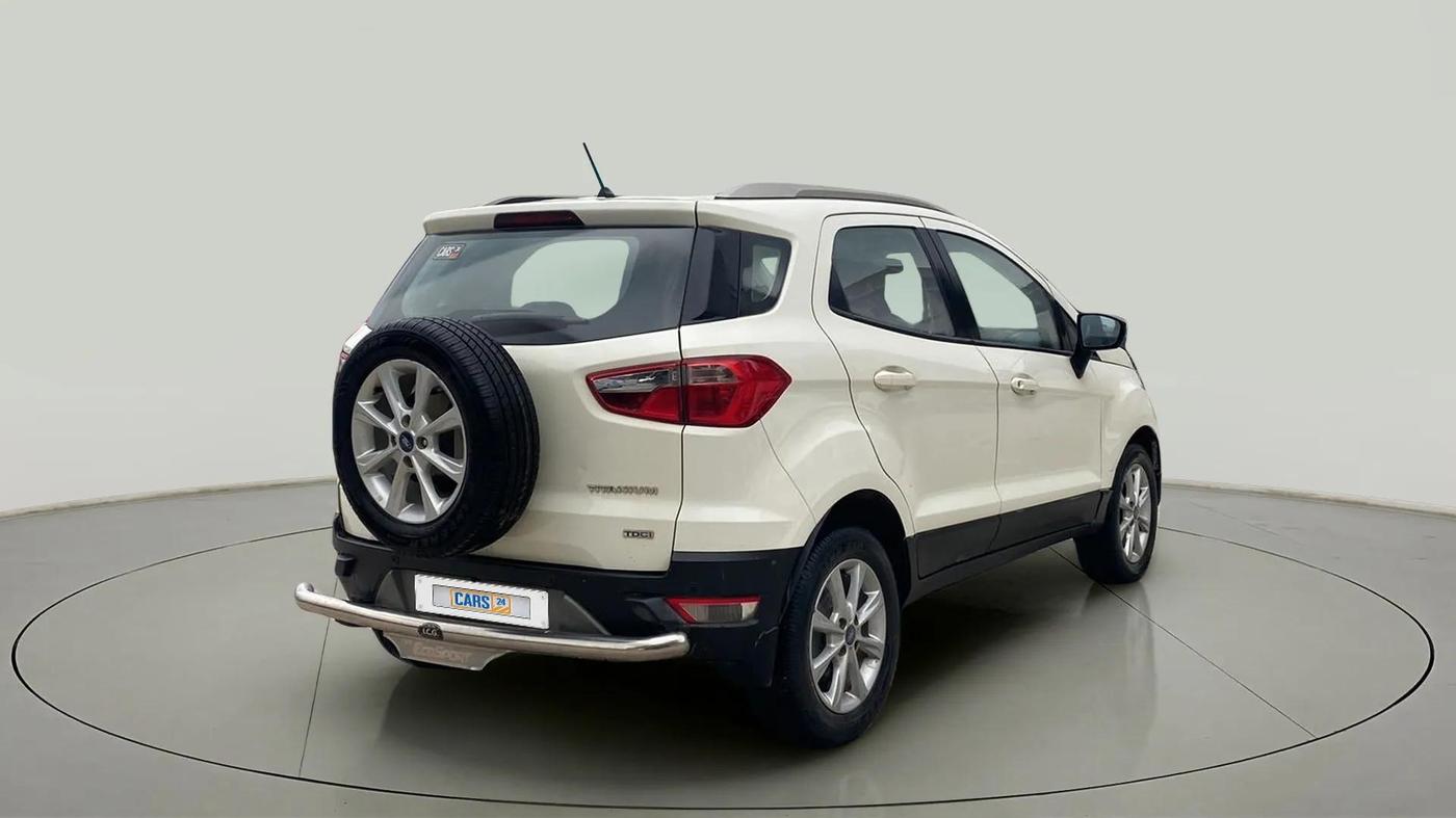 2020 Ford Ecosport TITANIUM 1.5L DIESEL, Diesel, Manual, 66,734 km, Right Back Diagonal