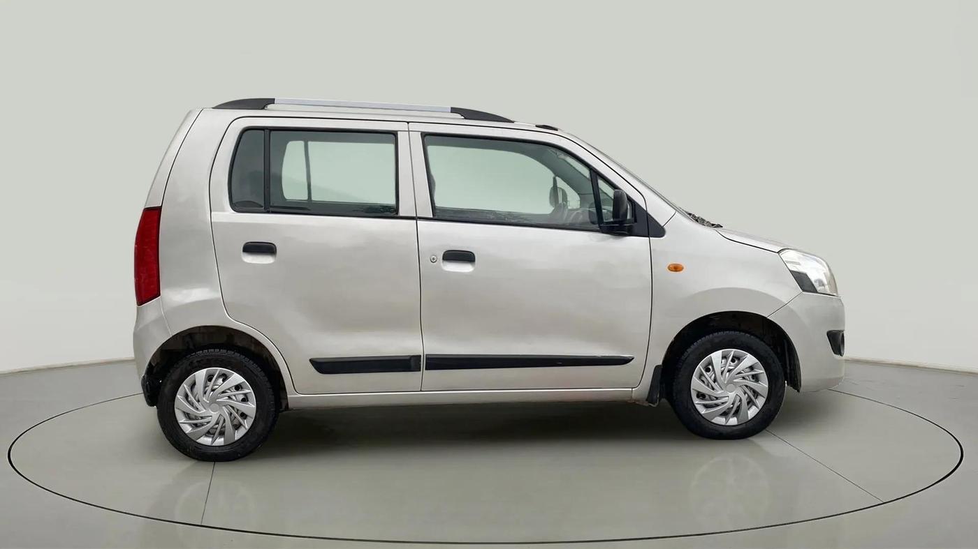 2013 Maruti Wagon R 1.0 LXI, Petrol, Manual, 46,390 km, Right Side View