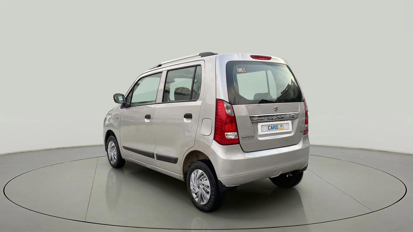 2013 Maruti Wagon R 1.0 LXI, Petrol, Manual, 46,390 km, Left Back Diagonal