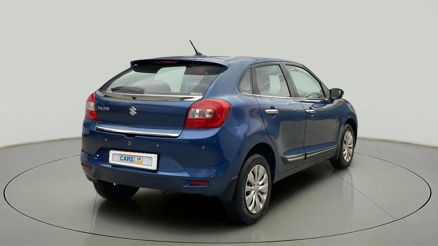 2018 Maruti Baleno DELTA PETROL 1.2, Petrol, Manual, 50,206 km, Right Back Diagonal