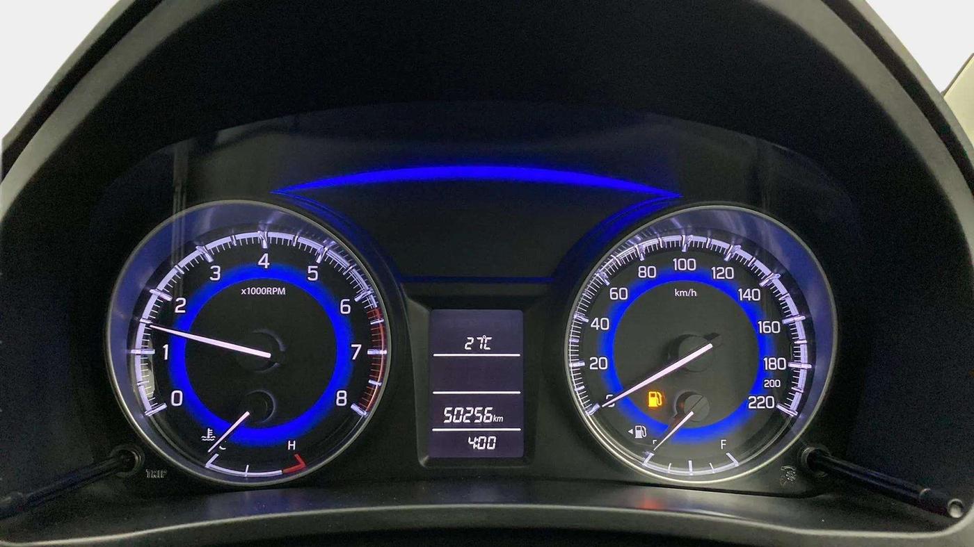 2018 Maruti Baleno DELTA PETROL 1.2, Petrol, Manual, 50,206 km, Odometer Image