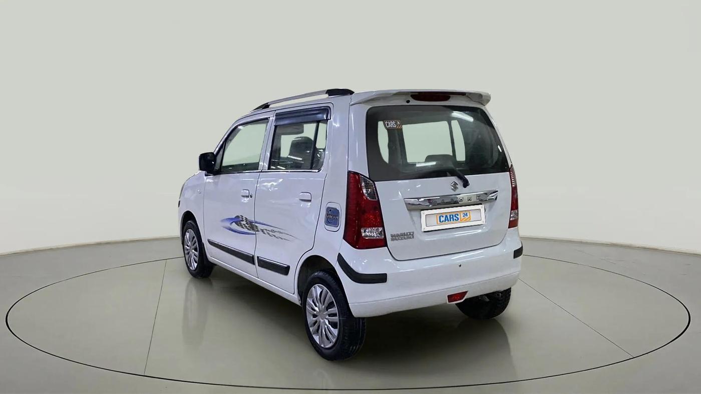 2014 Maruti Wagon R 1.0 VXI, Petrol, Manual, 46,882 km, Left Back Diagonal