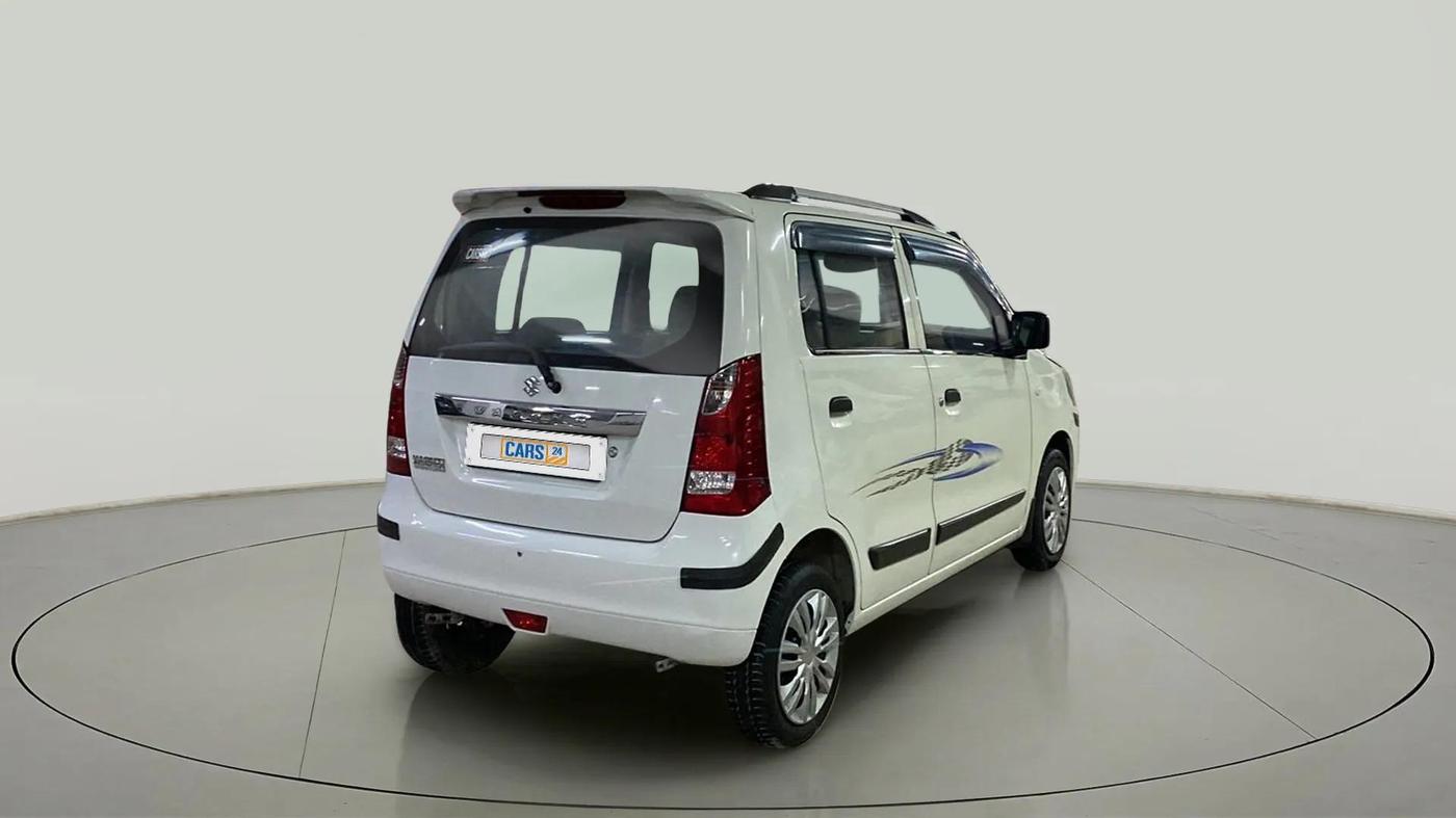 2014 Maruti Wagon R 1.0 VXI, Petrol, Manual, 46,882 km, Right Back Diagonal