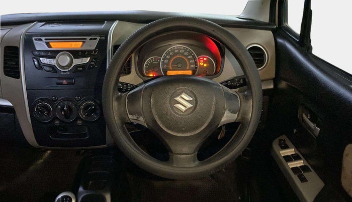 2014 Maruti Wagon R 1.0 VXI, Petrol, Manual, 46,882 km, Steering Wheel Close Up