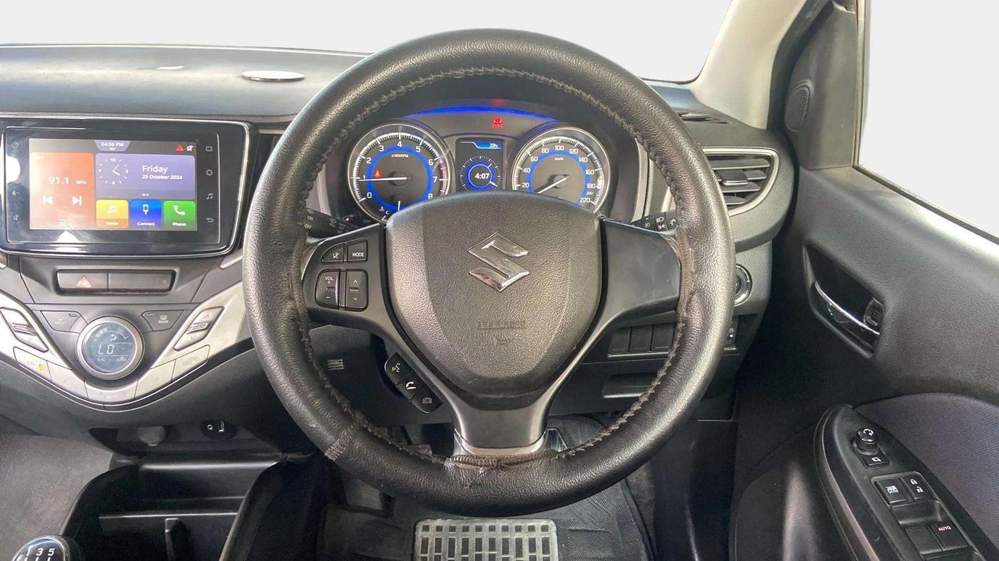 2019 Maruti Baleno ZETA PETROL 1.2, Petrol, Manual, 37,695 km, Steering Wheel Close Up