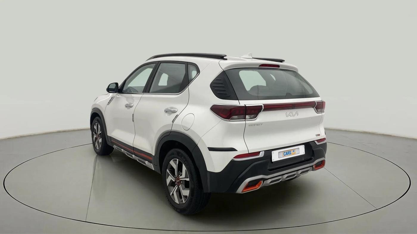 2022 KIA SONET HTX ANNIVERSARY EDITION 1.0 IMT, Petrol, Manual, 20,542 km, Left Back Diagonal