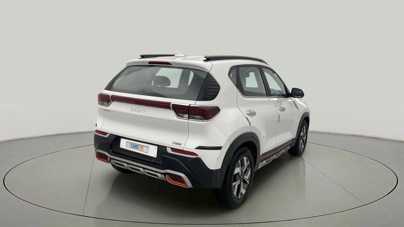 2022 KIA SONET HTX ANNIVERSARY EDITION 1.0 IMT, Petrol, Manual, 20,542 km, Right Back Diagonal