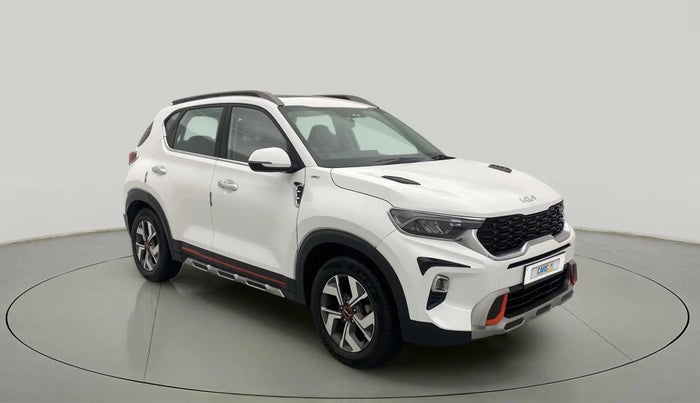 2022 KIA SONET HTX ANNIVERSARY EDITION 1.0 IMT, Petrol, Manual, 20,542 km, Right Front Diagonal
