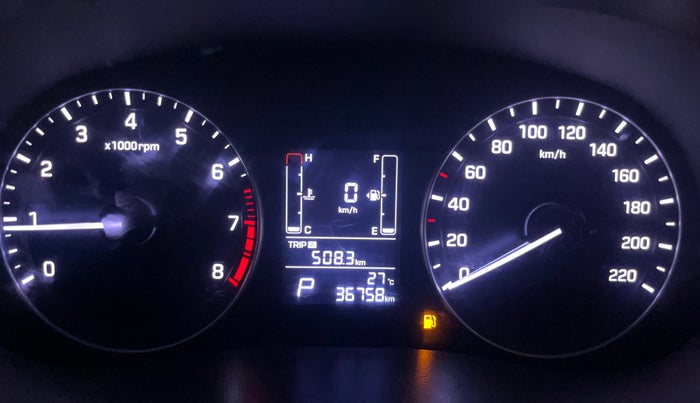 2017 Hyundai Creta SX PLUS AT 1.6 PETROL, Petrol, Automatic, 36,708 km, Odometer Image