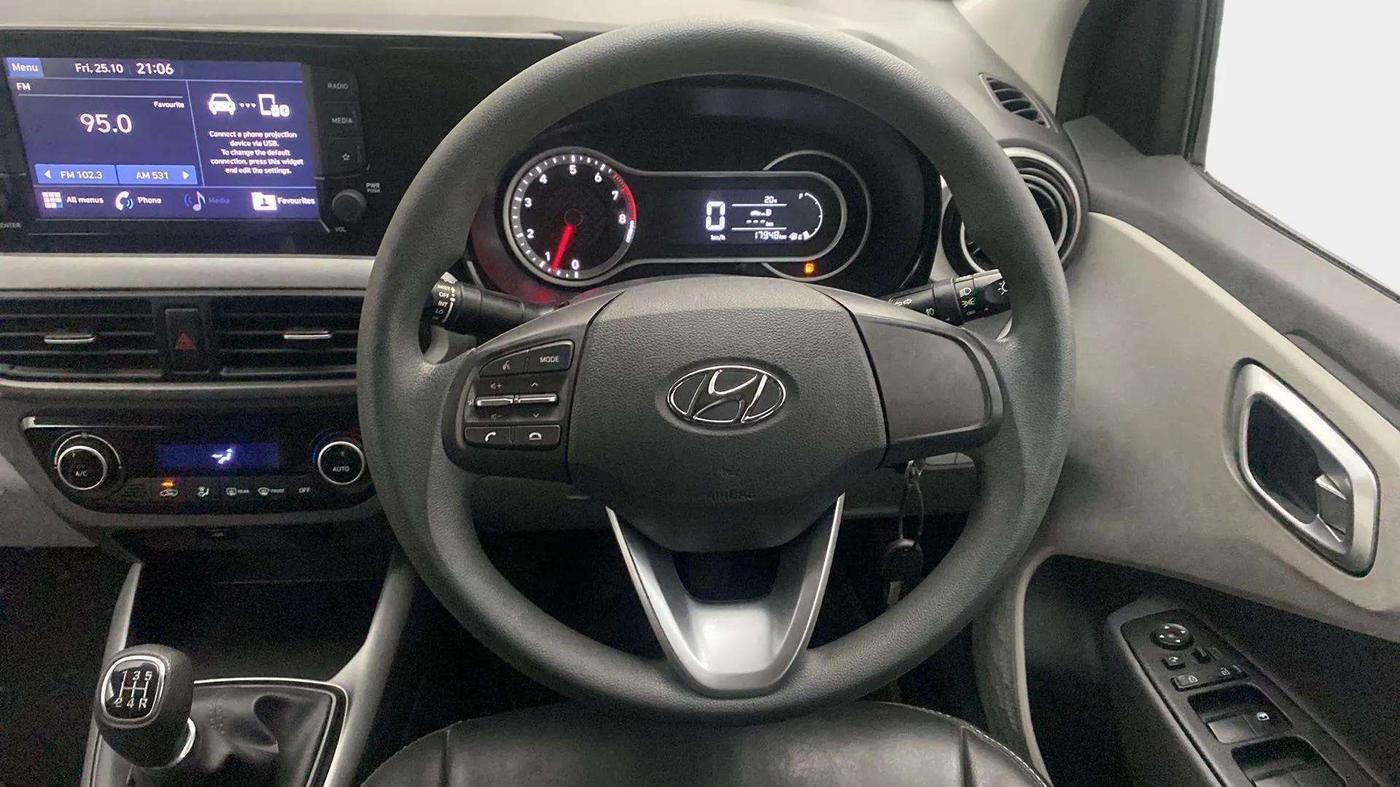 2022 Hyundai GRAND I10 NIOS SPORTZ 1.2 KAPPA VTVT, Petrol, Manual, 17,979 km, Steering Wheel Close Up