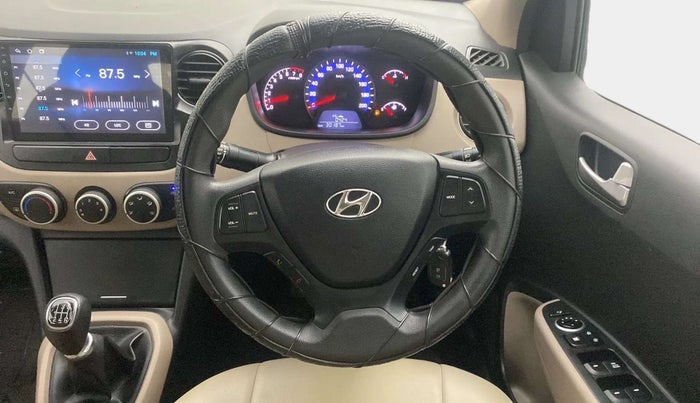 2015 Hyundai Xcent S 1.2, Petrol, Manual, 30,166 km, Steering Wheel Close Up