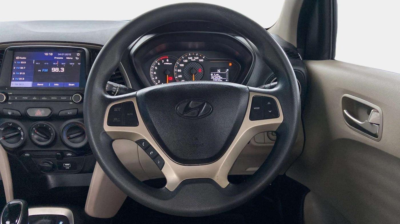 2019 Hyundai NEW SANTRO SPORTZ AMT, Petrol, Automatic, 33,398 km, Steering Wheel Close Up