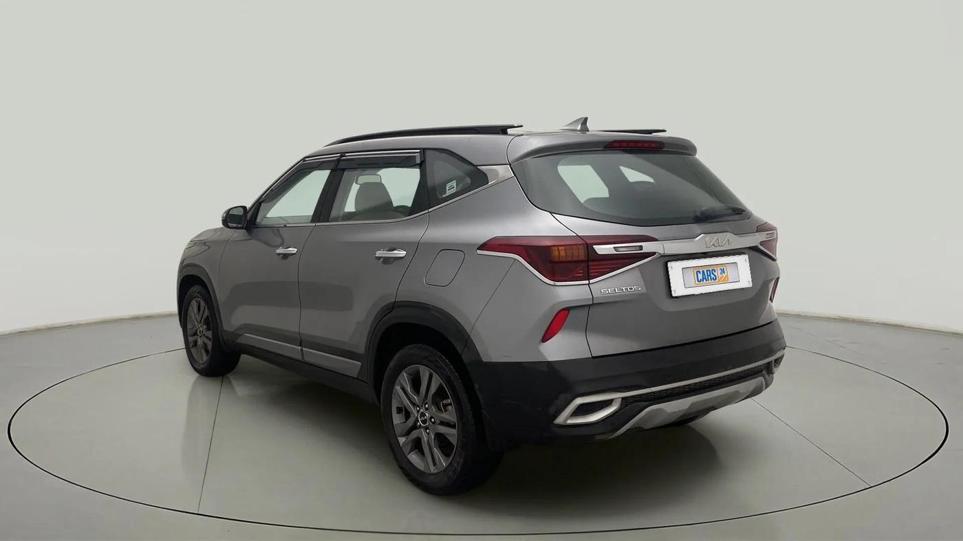 2021 KIA SELTOS HTX 1.5 PETROL, Petrol, Manual, 49,510 km, Left Back Diagonal