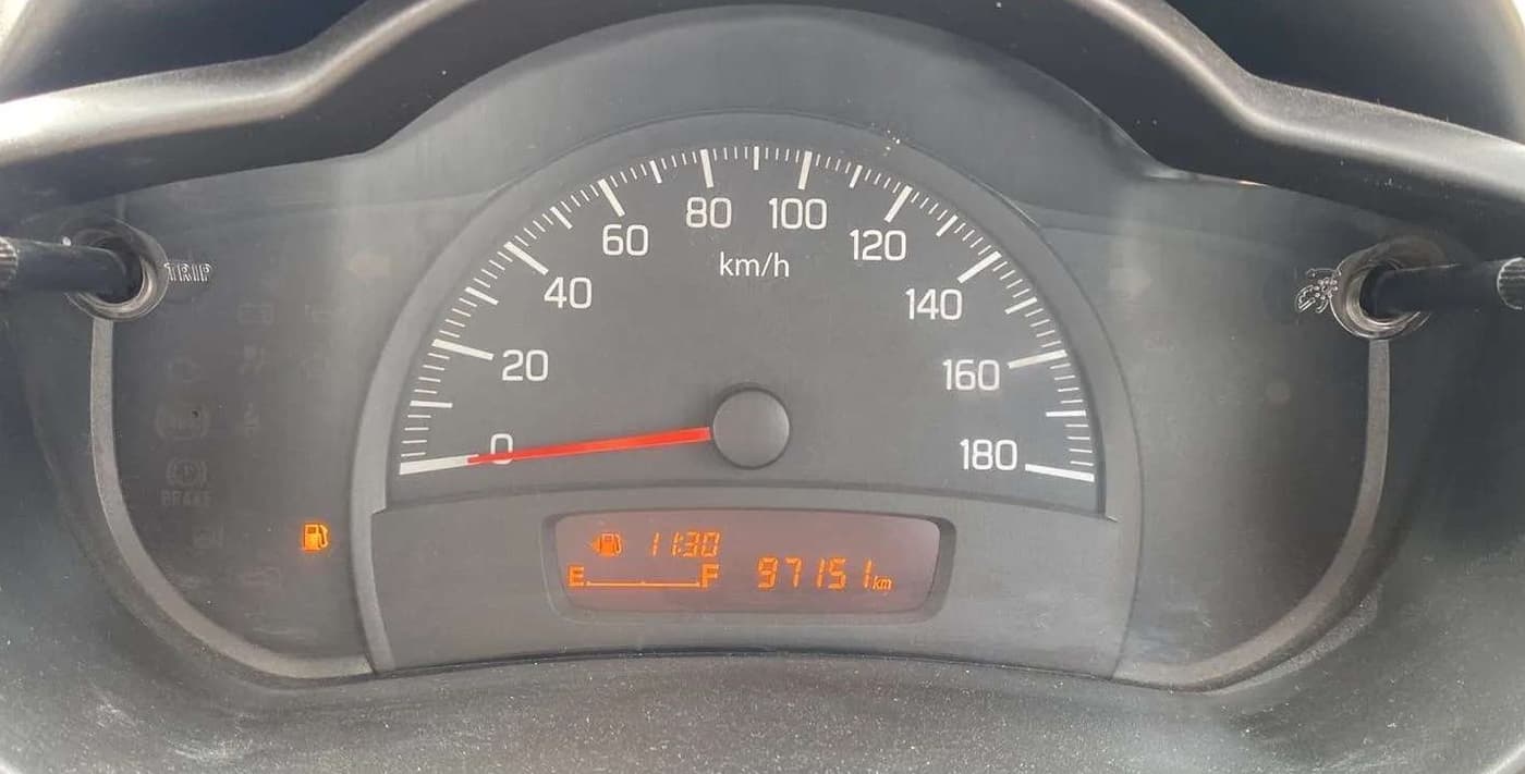 2015 Maruti Celerio VXI, Petrol, Manual, 97,185 km, Odometer Image