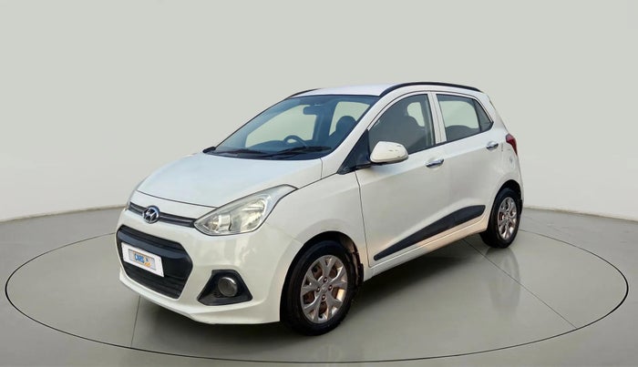 2014 Hyundai Grand i10 SPORTZ 1.2 KAPPA VTVT, Petrol, Manual, 81,872 km, Left Front Diagonal