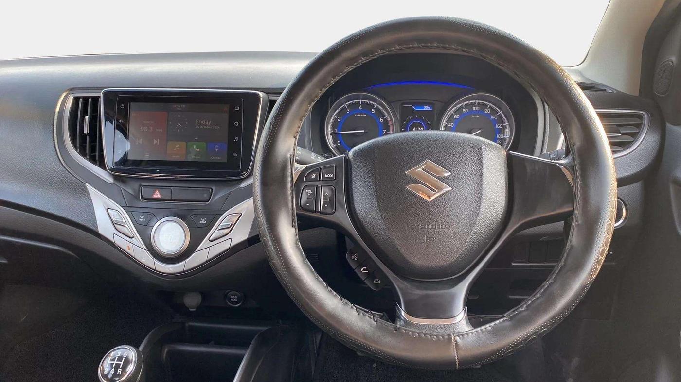 2021 Maruti Baleno ZETA PETROL 1.2, Petrol, Manual, 17,532 km, Steering Wheel Close Up