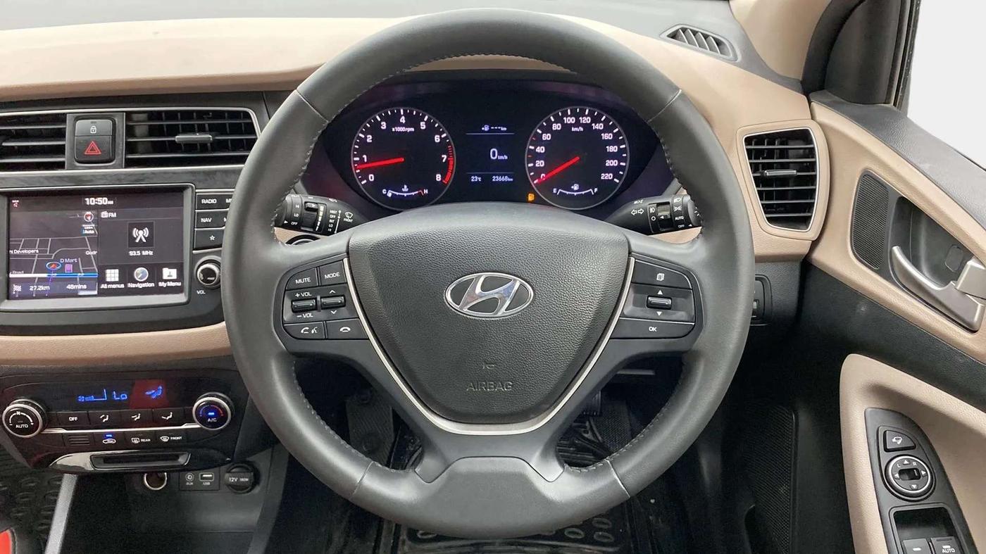 2020 Hyundai Elite i20 ASTA 1.2 (O), Petrol, Manual, 23,643 km, Steering Wheel Close Up