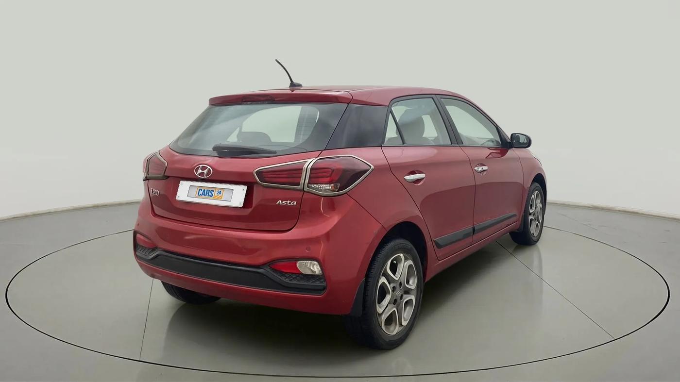 2020 Hyundai Elite i20 ASTA 1.2 (O), Petrol, Manual, 23,643 km, Right Back Diagonal