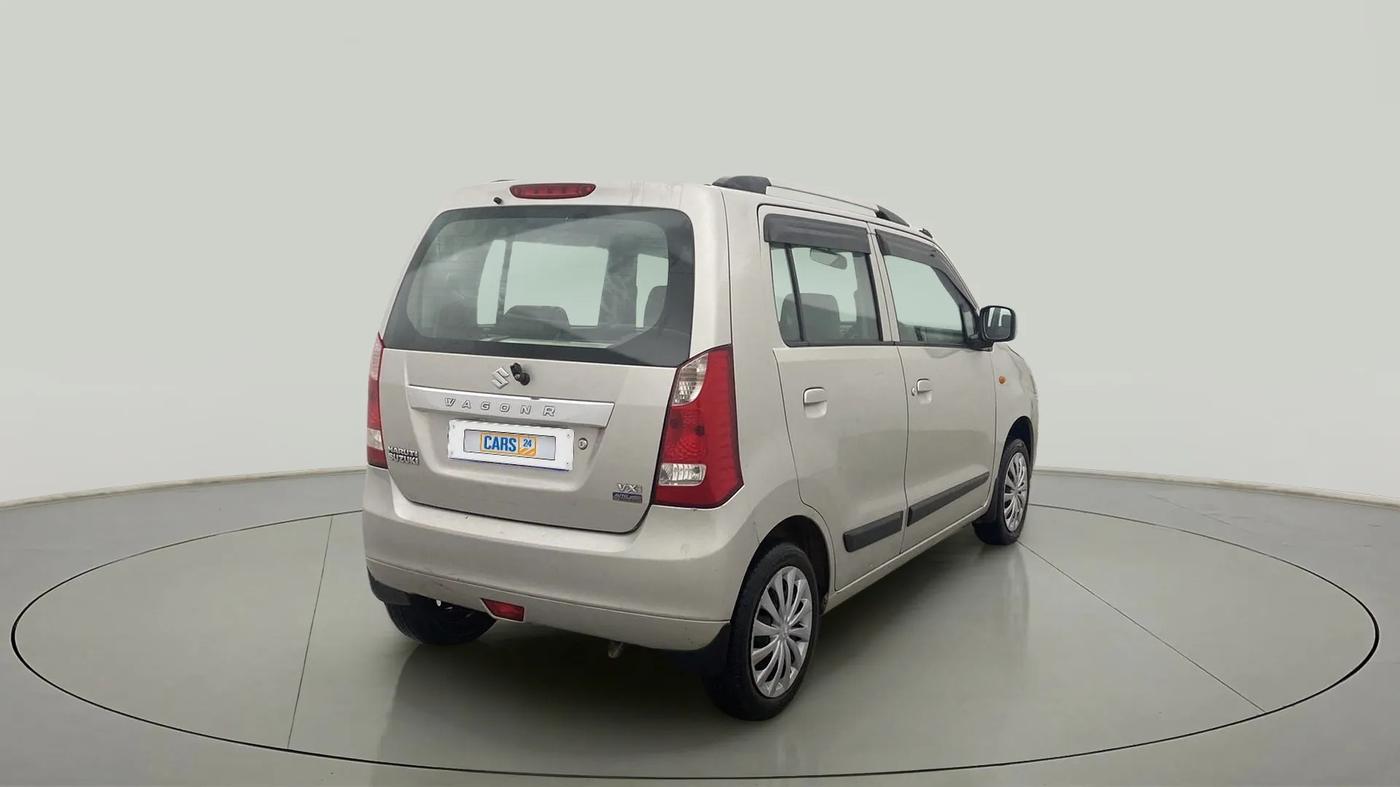 2016 Maruti Wagon R 1.0 VXI AMT, CNG, Automatic, 78,370 km, Right Back Diagonal