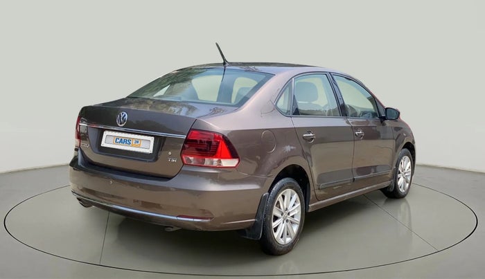 2016 Volkswagen Vento HIGHLINE PETROL AT, Petrol, Automatic, 98,748 km, Right Back Diagonal