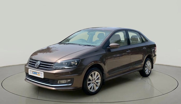 2016 Volkswagen Vento HIGHLINE PETROL AT, Petrol, Automatic, 98,748 km, Left Front Diagonal