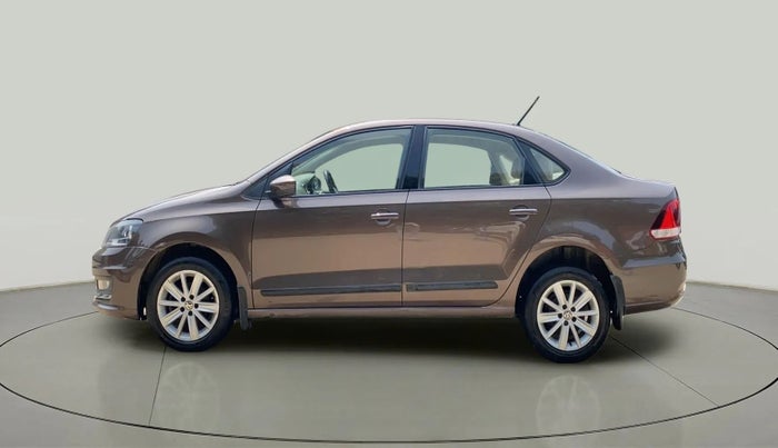 2016 Volkswagen Vento HIGHLINE PETROL AT, Petrol, Automatic, 98,748 km, Left Side