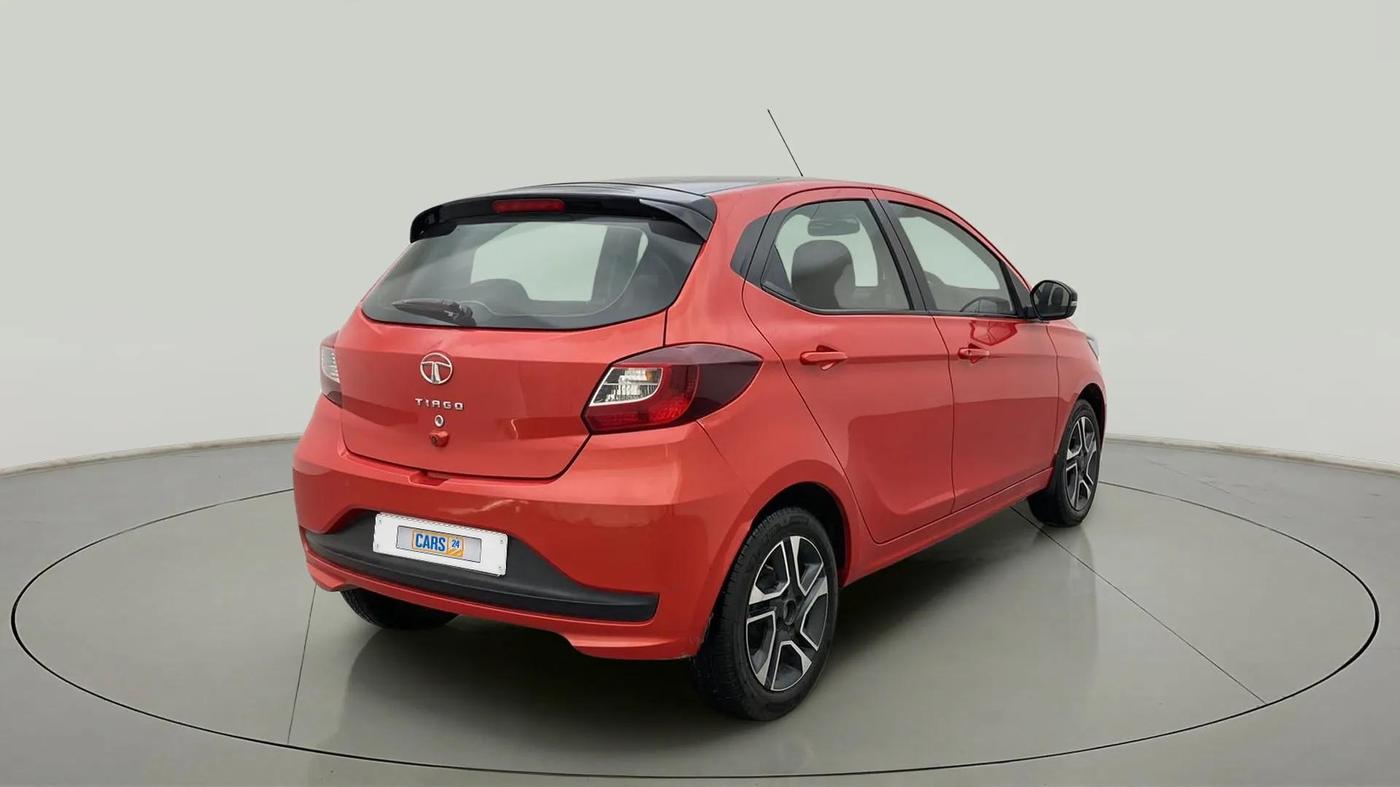 2020 Tata Tiago XZ PLUS PETROL, Petrol, Manual, 50,148 km, Right Back Diagonal