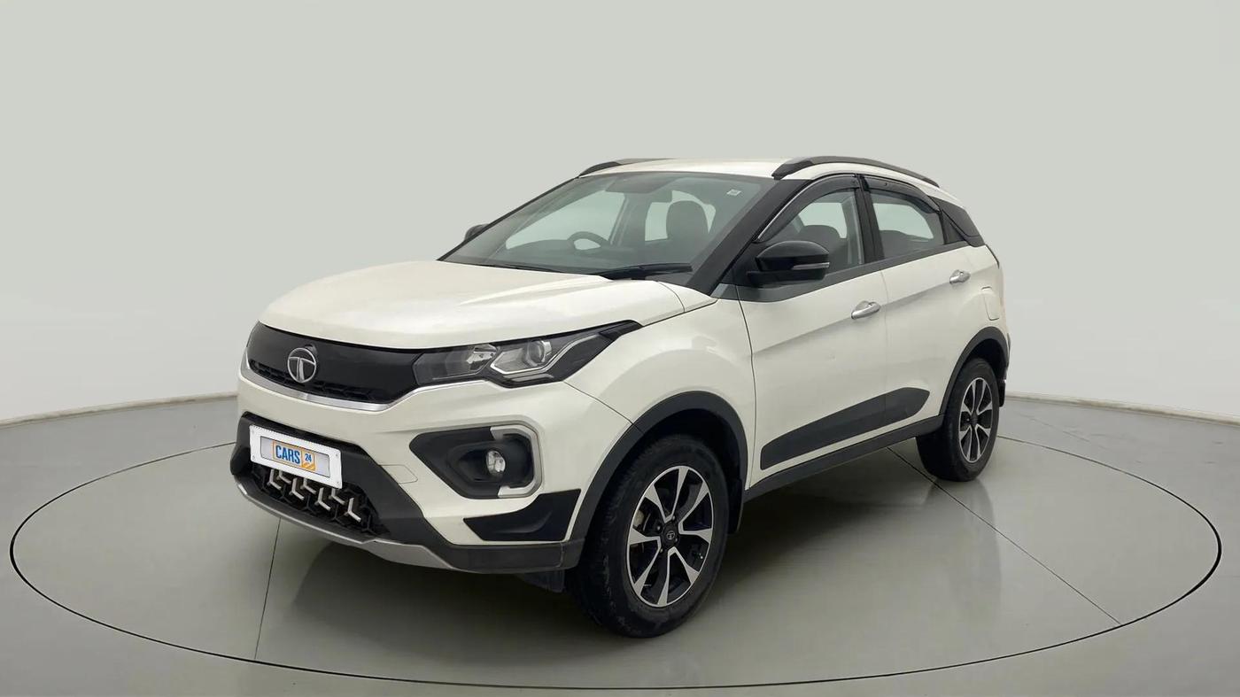 2020 Tata NEXON XZA PLUS PETROL, Petrol, Automatic, 26,742 km, Left Front Diagonal