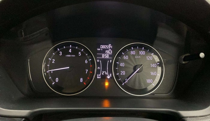 2019 Honda Amaze 1.2L I-VTEC V, CNG, Manual, 80,816 km, Odometer Image