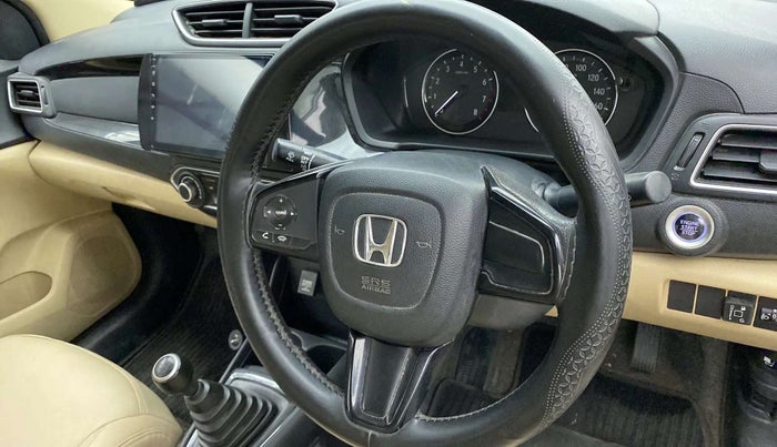 2019 Honda Amaze 1.2L I-VTEC V, CNG, Manual, 80,816 km, Steering wheel - Phone control not functional