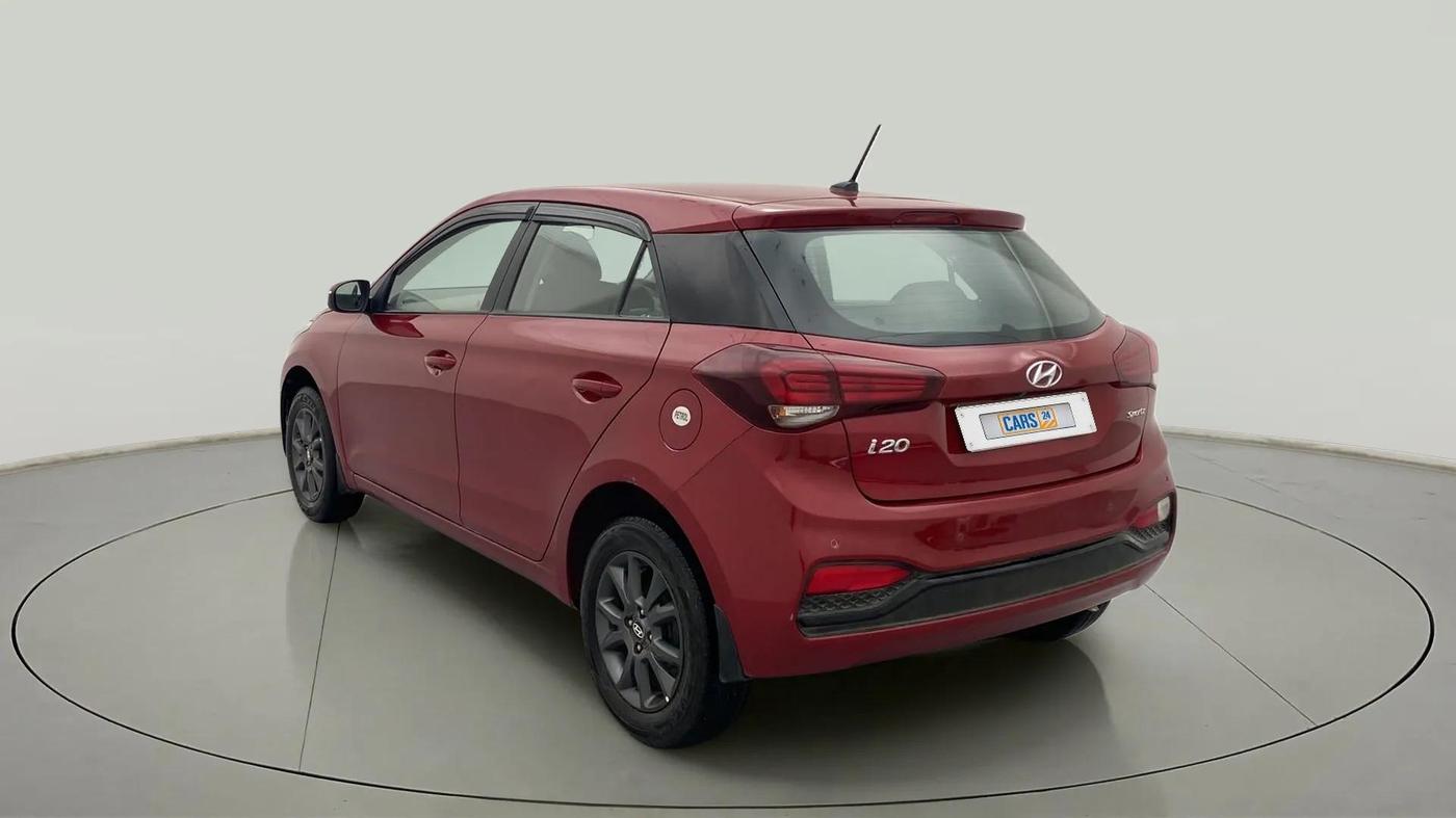 2020 Hyundai Elite i20 SPORTZ PLUS 1.2, Petrol, Manual, 29,957 km, Left Back Diagonal