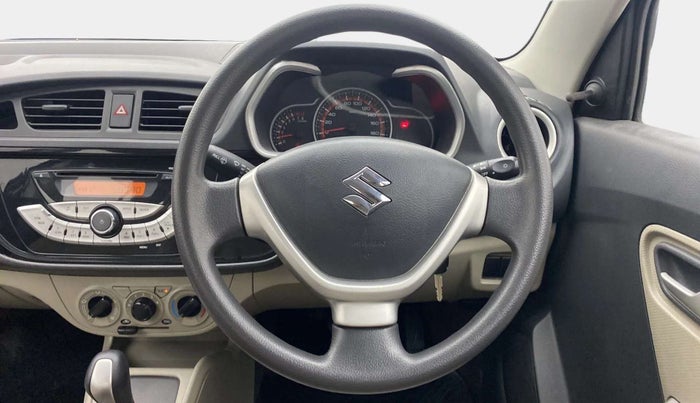 2017 Maruti Alto K10 VXI (O) AMT, Petrol, Automatic, 16,901 km, Steering Wheel Close Up