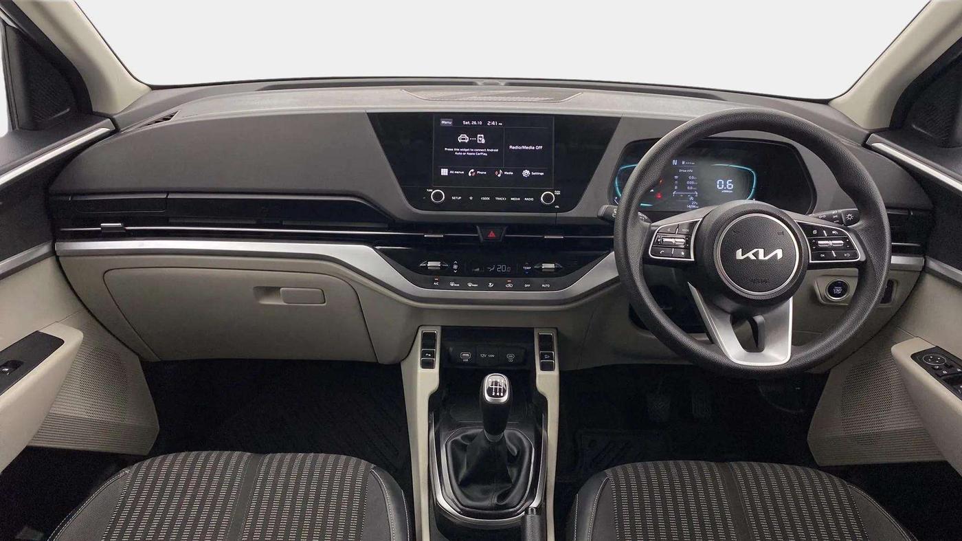 2023 KIA CARENS PRESTIGE PLUS 1.5 PETROL IMT 7 STR, Petrol, Manual, 14,703 km, Dashboard