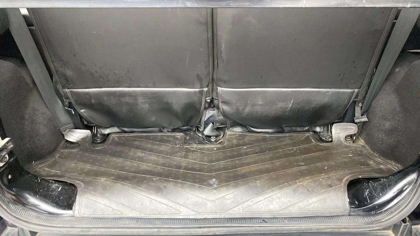 2021 Mahindra Thar LX  P 4WD AT CONVERTIBLE, Petrol, Automatic, 50,577 km, Boot Inside