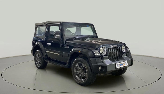 2021 Mahindra Thar LX  P 4WD AT CONVERTIBLE, Petrol, Automatic, 49,382 km, Right Front Diagonal