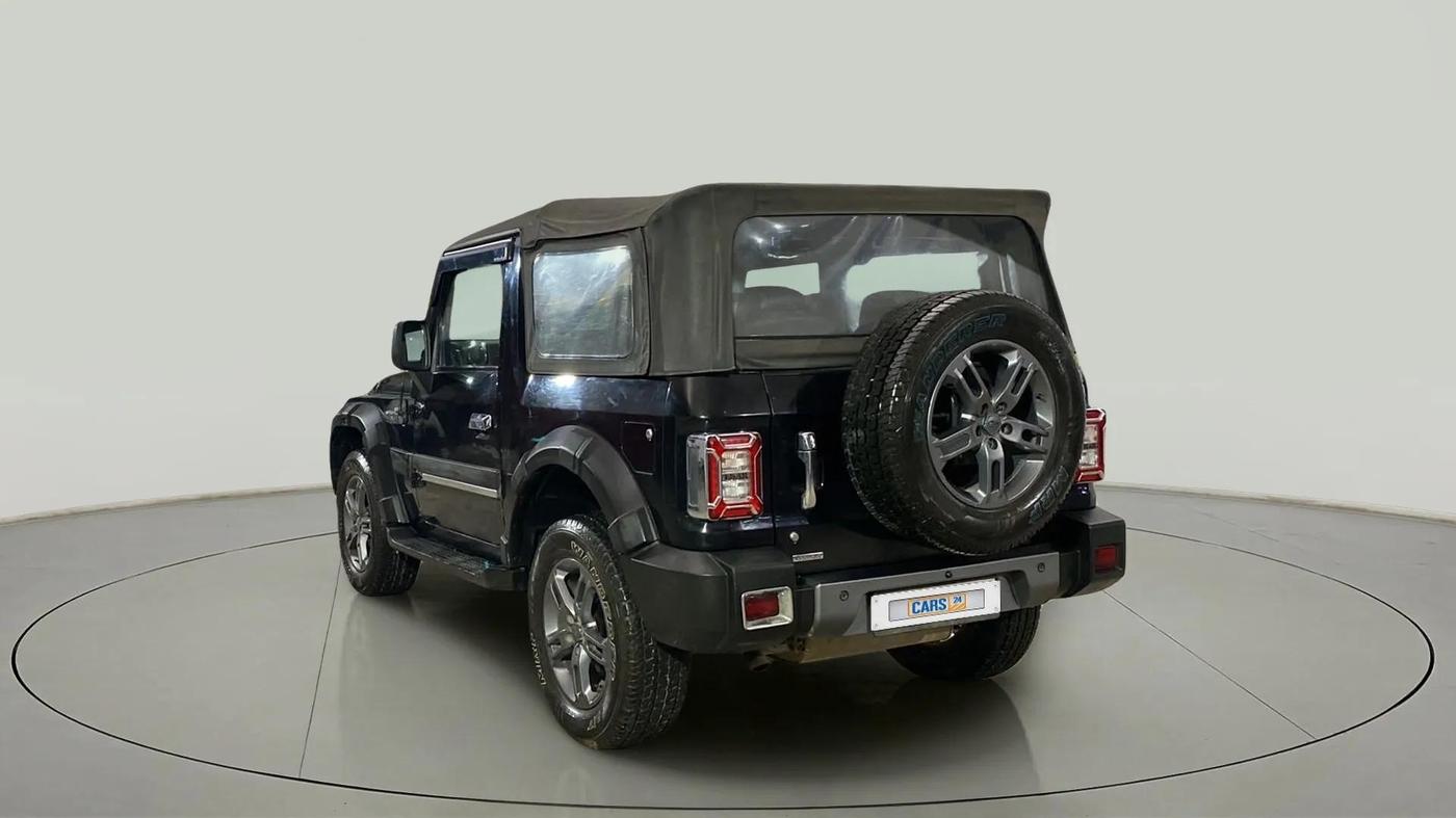 2021 Mahindra Thar LX  P 4WD AT CONVERTIBLE, Petrol, Automatic, 50,577 km, Left Back Diagonal