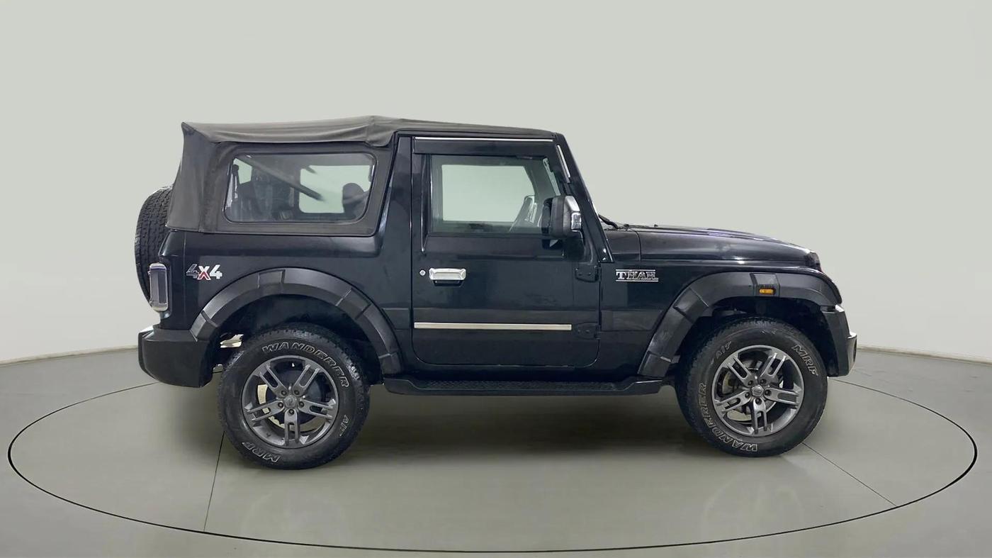 2021 Mahindra Thar LX  P 4WD AT CONVERTIBLE, Petrol, Automatic, 50,577 km, Right Side View