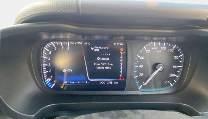 2020 Tata ALTROZ XZ PETROL, Petrol, Manual, 27,240 km, Odometer Image