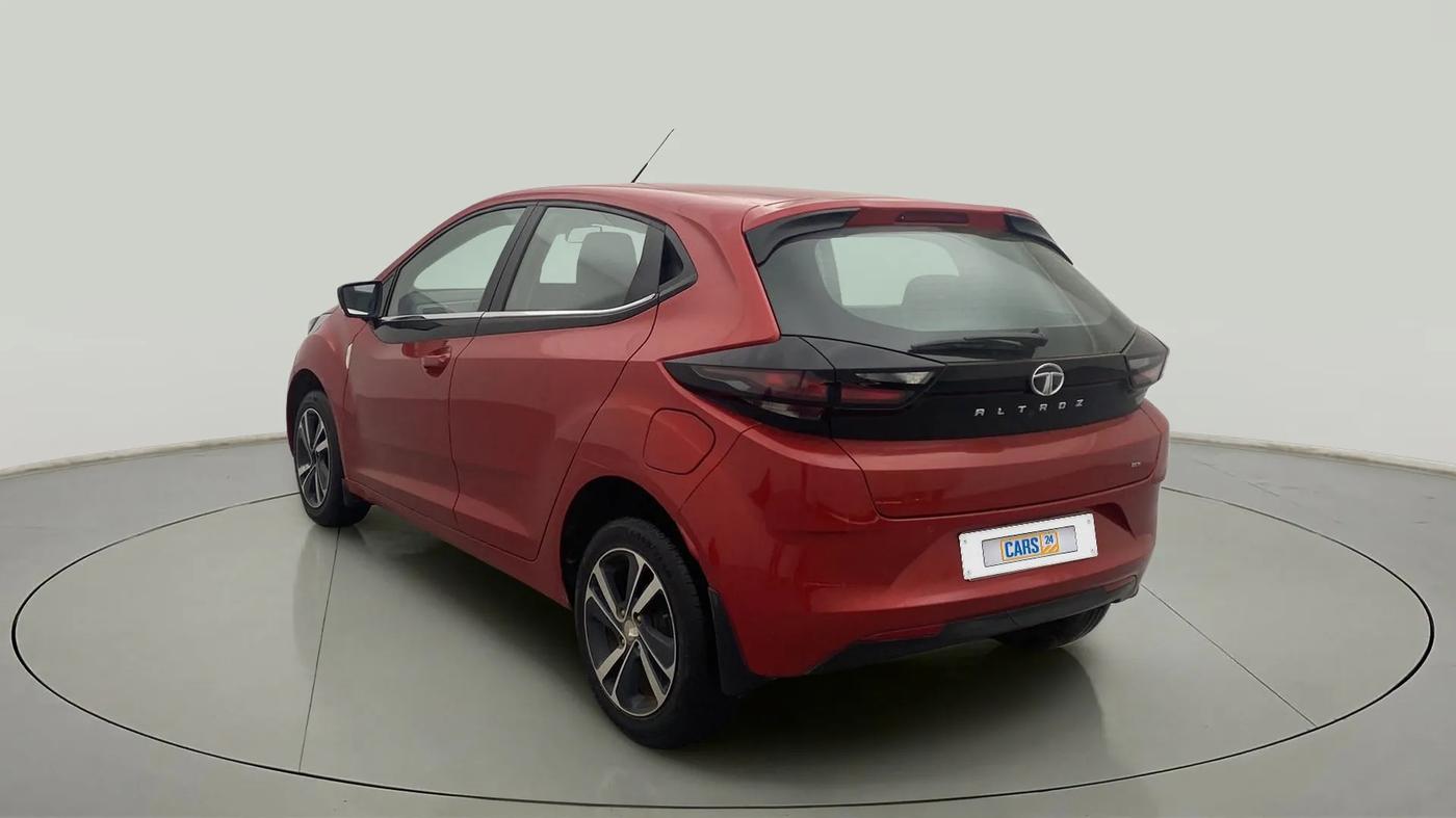 2022 Tata ALTROZ XZA, Petrol, Automatic, 9,080 km, Left Back Diagonal