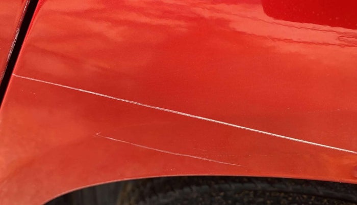 2022 Tata ALTROZ XZA, Petrol, Automatic, 9,080 km, Left quarter panel - Minor scratches