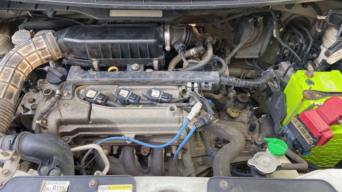 2019 Maruti New Wagon-R VXI 1.0, Petrol, Manual, 99,037 km, Open Bonet