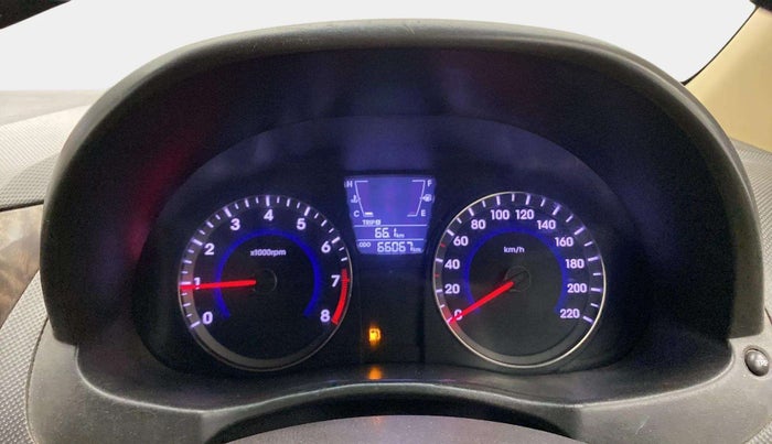 2013 Hyundai Verna FLUIDIC 1.6 VTVT EX, Petrol, Manual, 66,281 km, Odometer Image