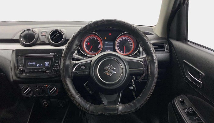2019 Maruti Swift VXI, Petrol, Manual, 45,453 km, Steering Wheel Close Up